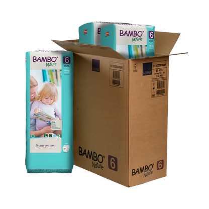 Bambo Nature Luiers Maandbox Maat 6 (16+ kg), 120 stuks