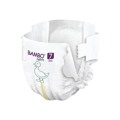 Bambo Nature Babyluiers Maat 7 (18+ kg), 40 stuks