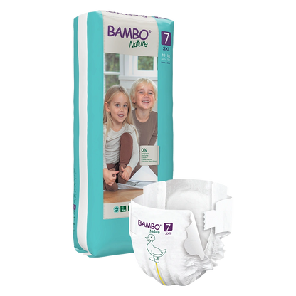 Bambo Nature Babyluiers Maat 7 (18+ kg), 40 stuks