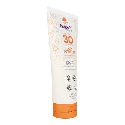 Bambo Nature Zonnebrandlotion SPF 30, 200ml