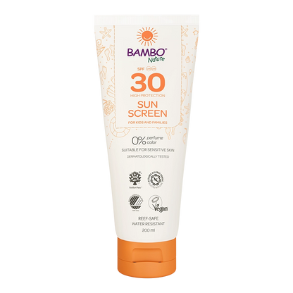 Bambo Nature Zonnebrandlotion SPF 30, 200ml